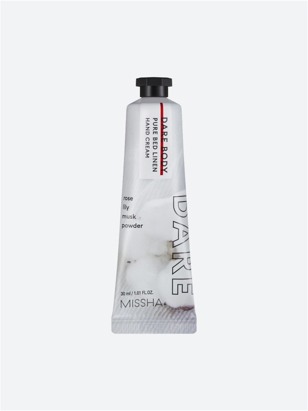 MISSHA | Dare Body Hand Cream | Pure Bed Linen 30 ml