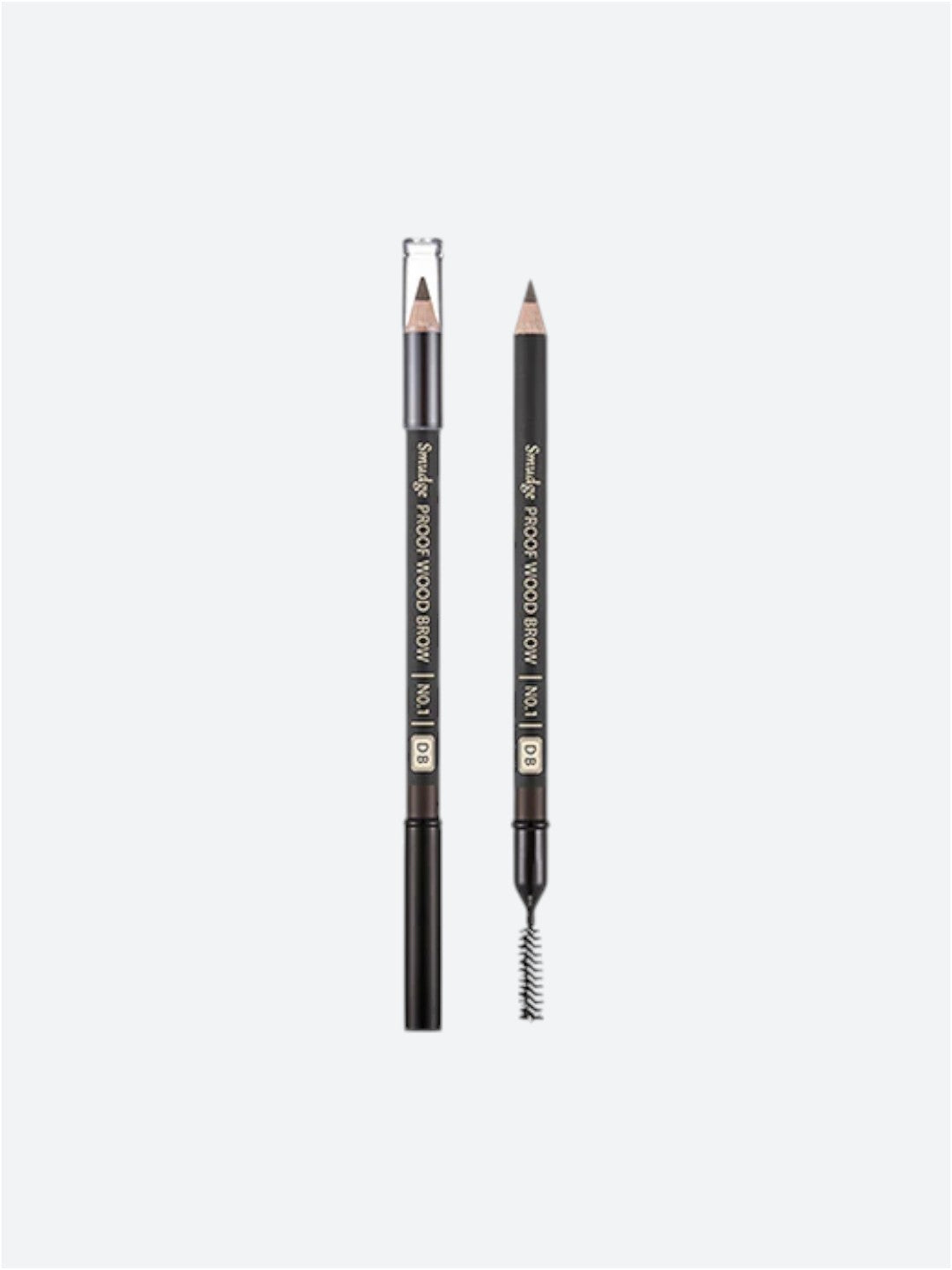 MISSHA | Smudgeproof Wood Brow Pencil | Dark Brown