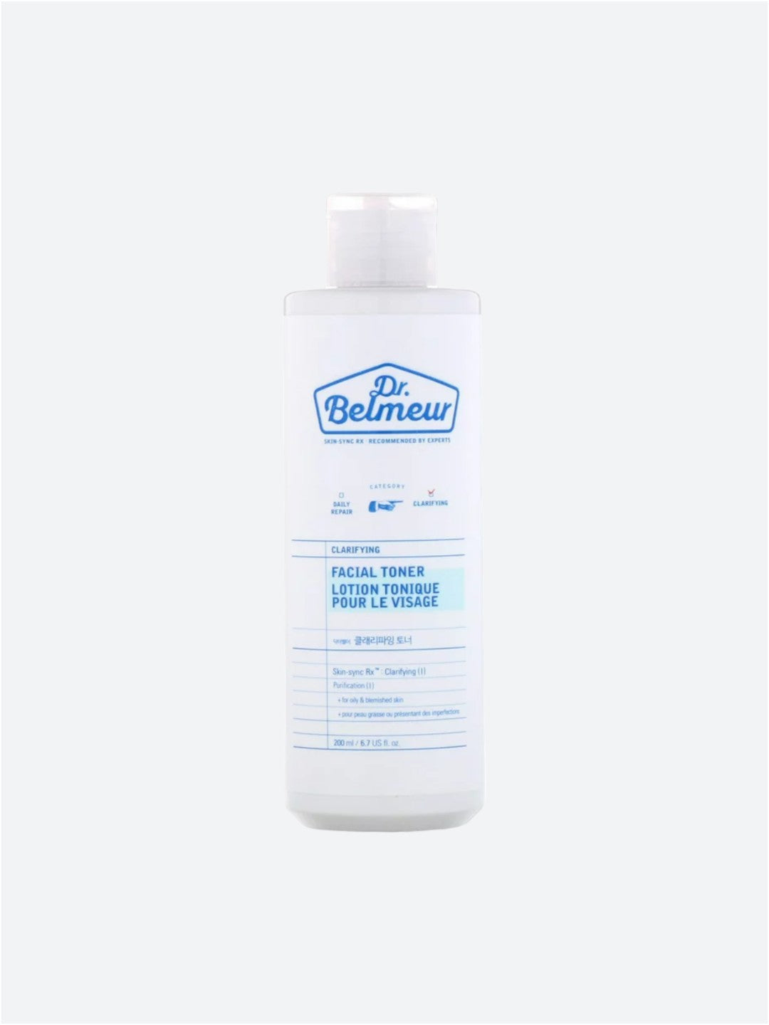 Dr. Belmeur | Klärendes Gesichtswasser | 200 ml