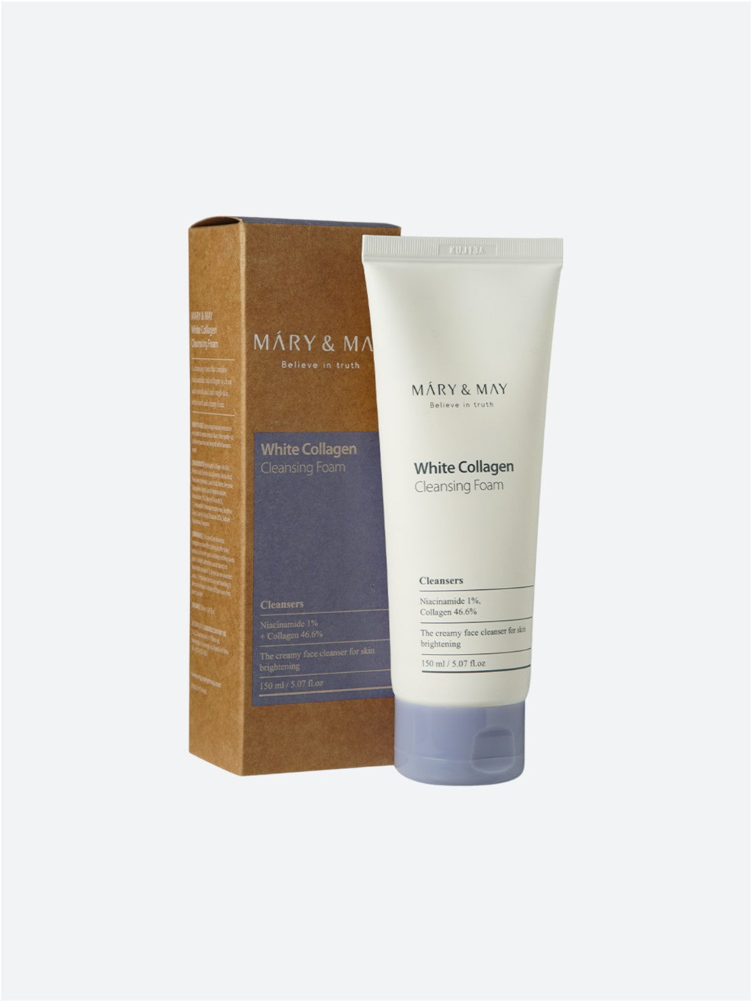 Mary&May | White Collagen cleansing foam