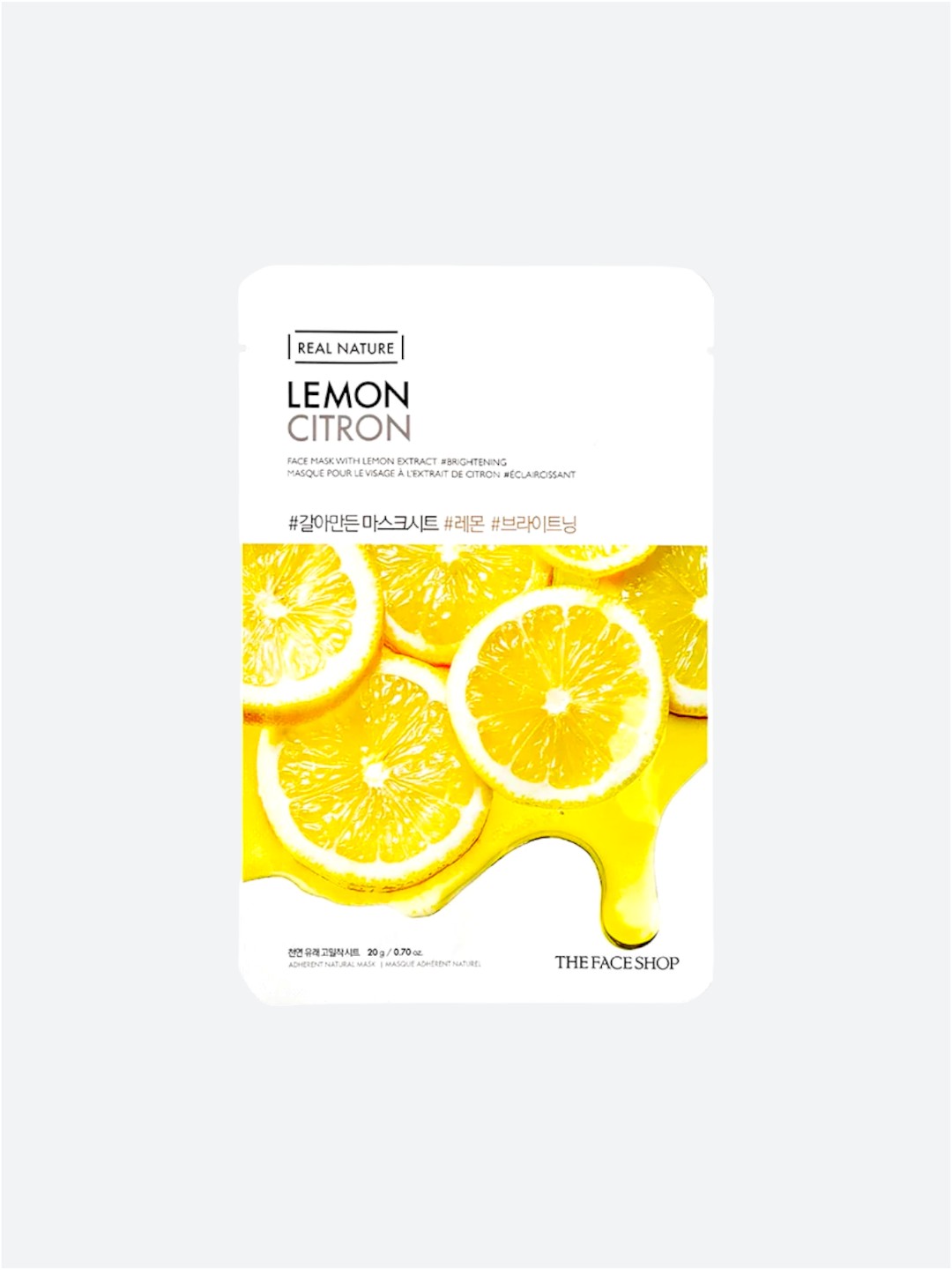 THE FACE SHOP | Maska na obličej Real Nature | Citron