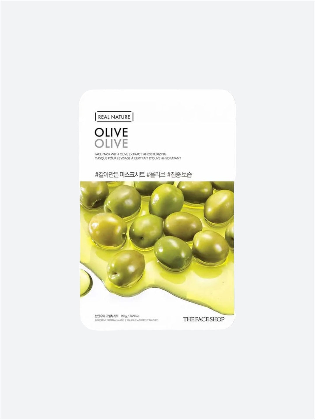 THE FACE SHOP | Maska na obličej Real Nature | Oliva