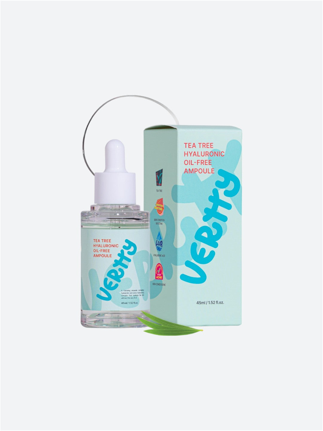VERTTY | HYALURONIC OIL-FREE AMPOULE | TEA TREE