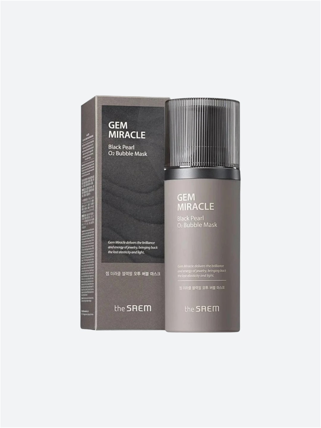 THE SAEM | Gem Miracle Black Pearl O2 Bubble Mask