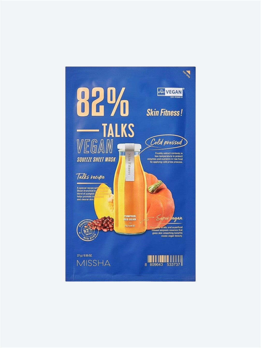 MISSHA | Talks Vegane Squeeze Sheet-Maske (Skin Fitness)