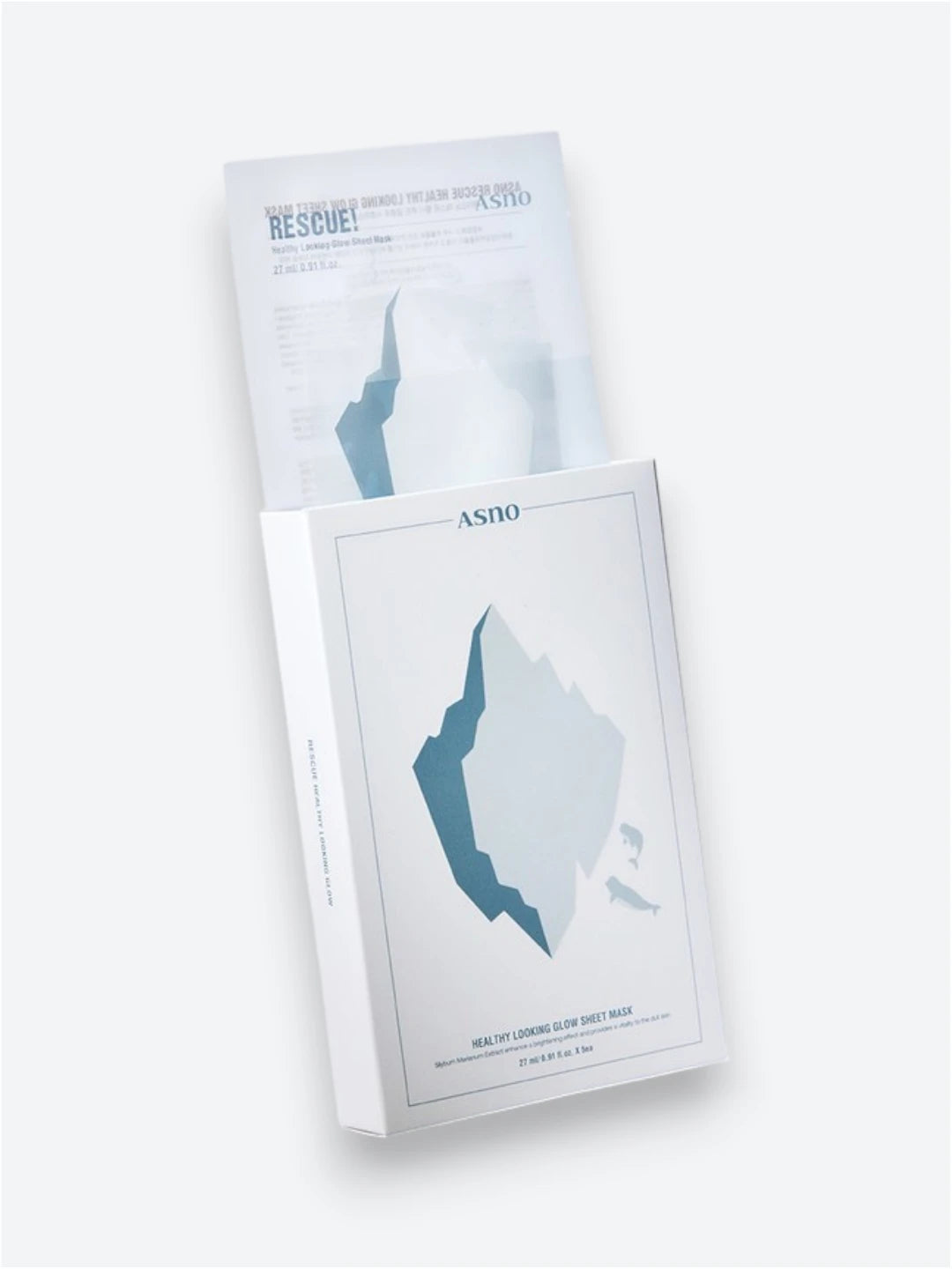 ASNO | Rescue healthy looking glow sheet mask