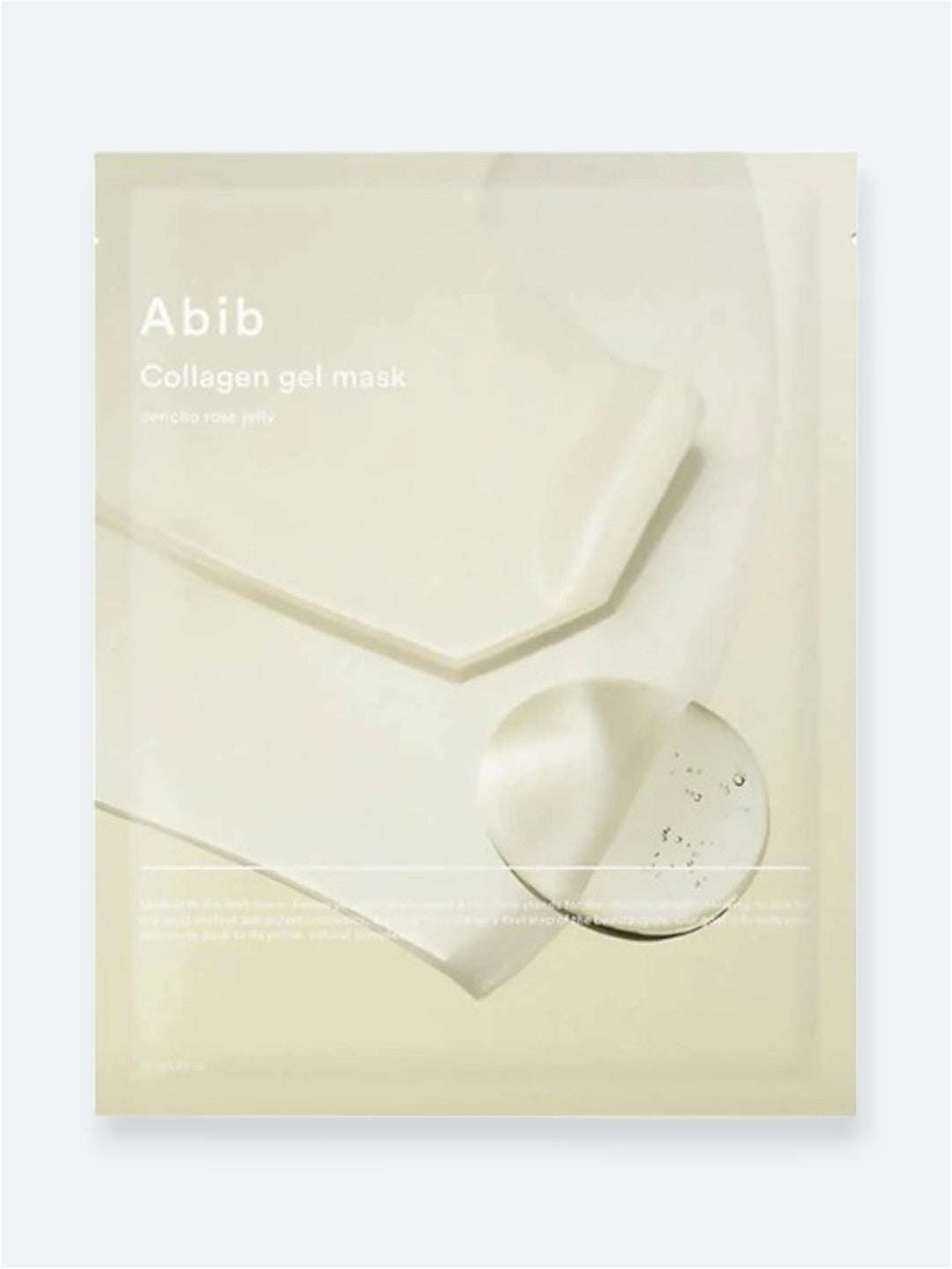 Abib Collagen Gel Mask Jericho Rose Jelly — корейська гелева маска з колагеном та ієрихонською трояндою для зволоження шкіри