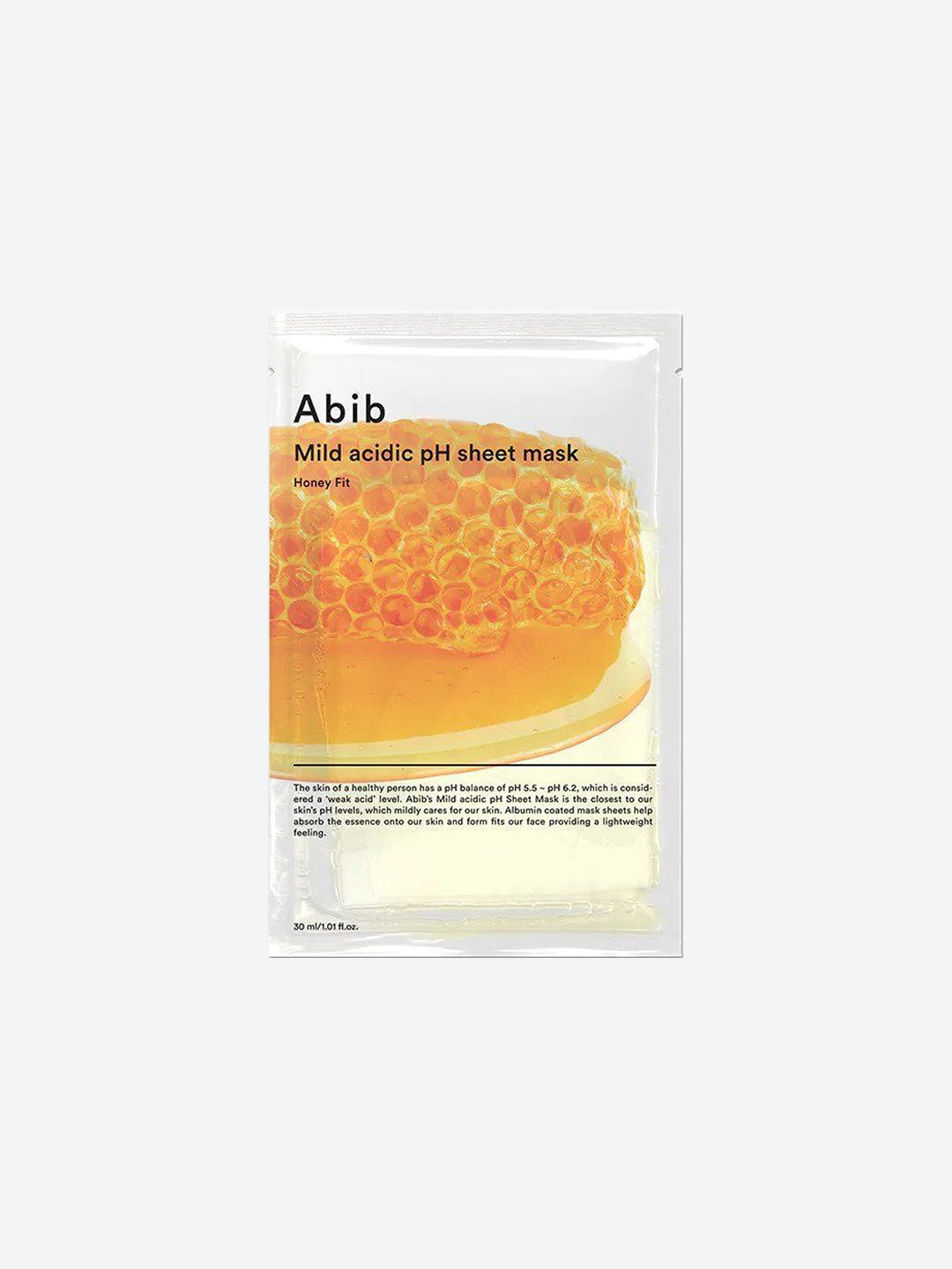 Abib | Mild Acidic pH Sheet Mask Honey Fit
