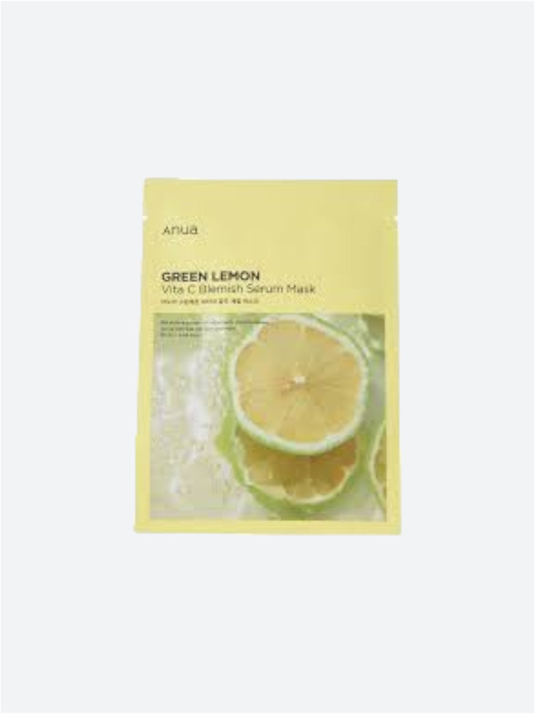 ANUA | Зелений лимон Vita C Blemish Serum Mask