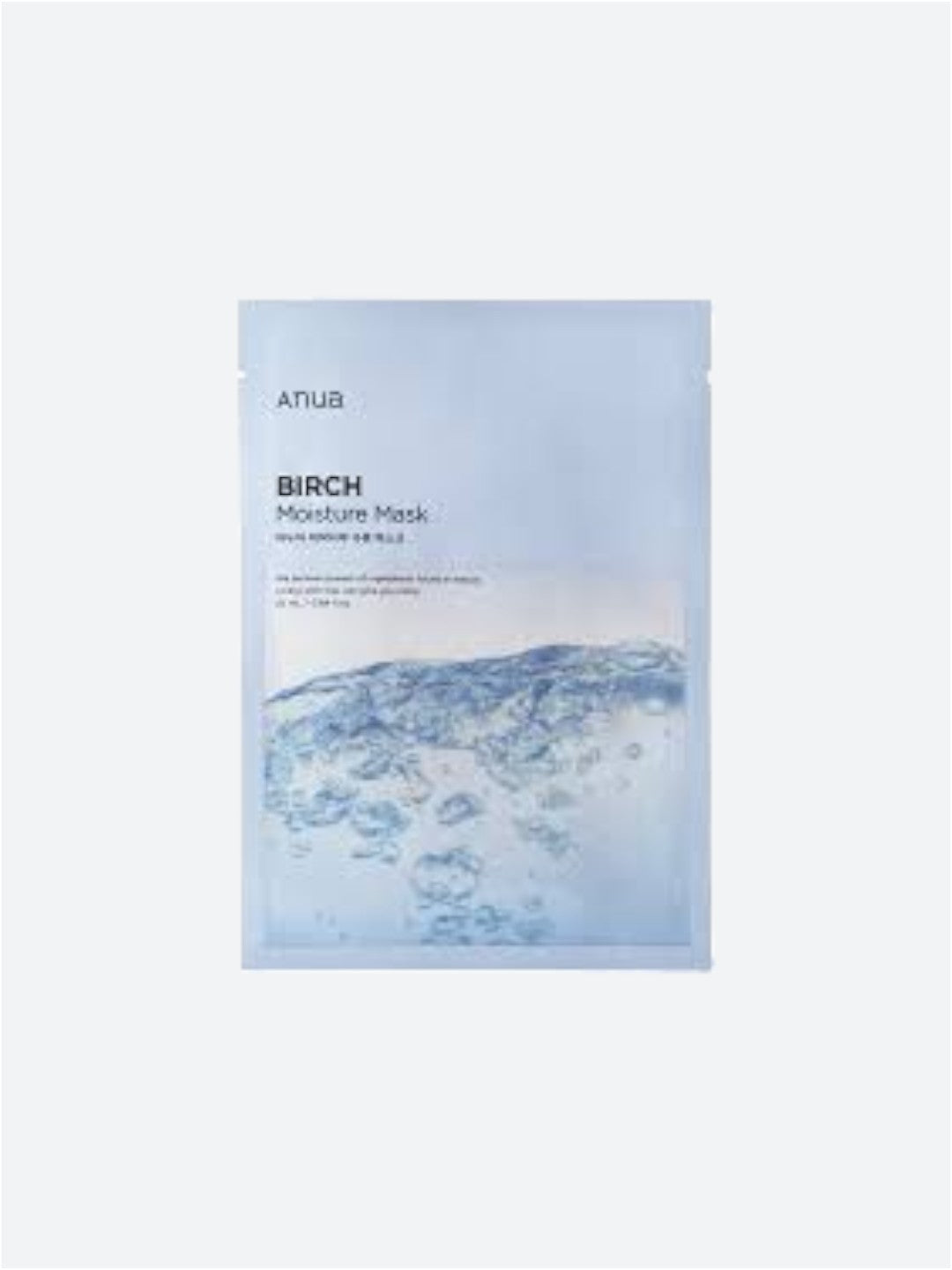 ANUA | Березова зволожуюча листова маска