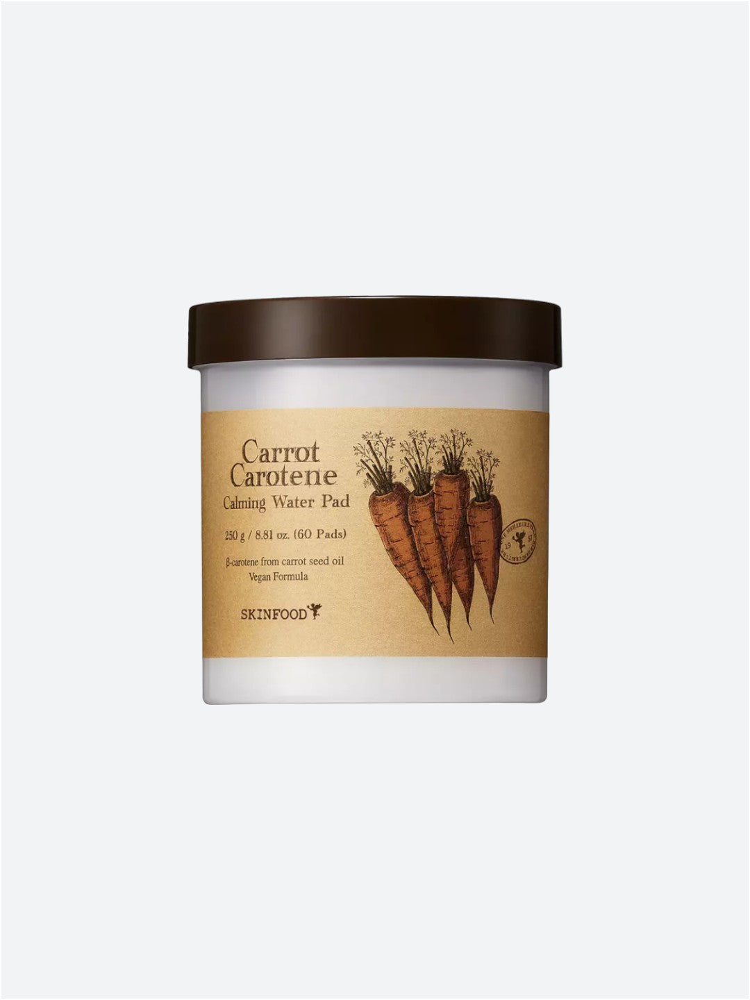SKINFOOD | Набір заспокійливих водних подушечок з морквою і каротином