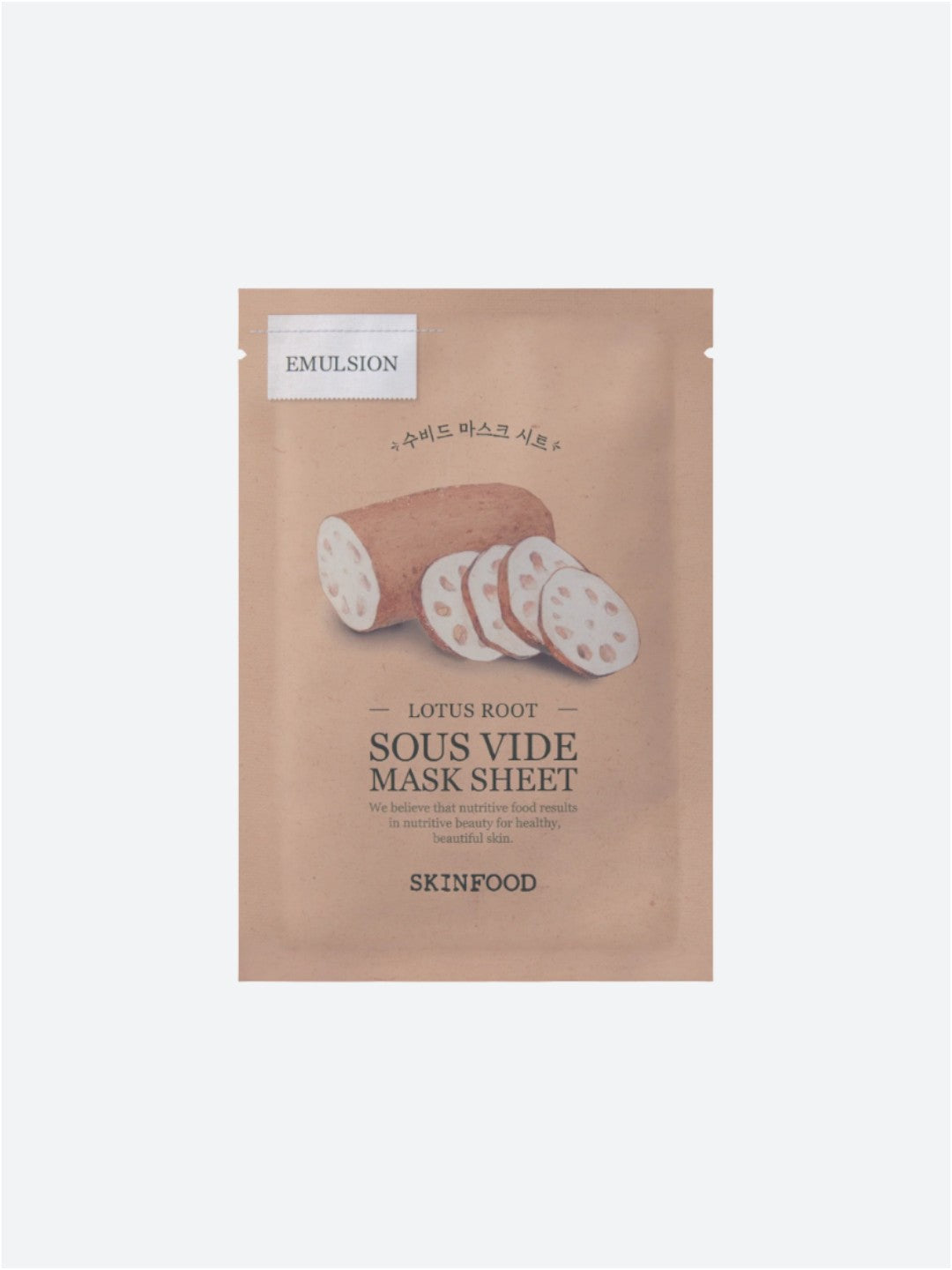 SKINFOOD | LOTUS ROOT SOUS VIDE MASK SHEET