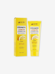 Пінка для вмивання Eyenlip Ceramide Lemon Cleansing Foam з керамідами та екстрактом лимона