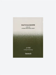 Heimish Matcha Biome Low pH Hydrating Mask Sheet - корейська тканинна маска для зволоження та балансу pH шкіри
