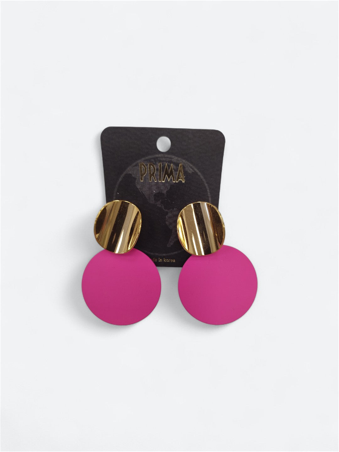 Earrings with double circles