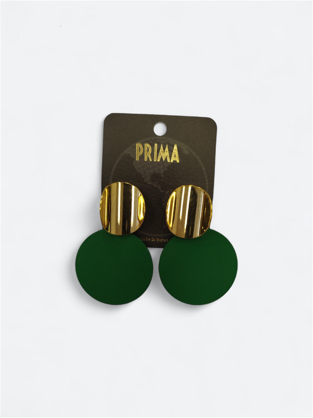 Earrings with double circles