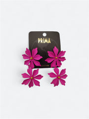 Flower earrings