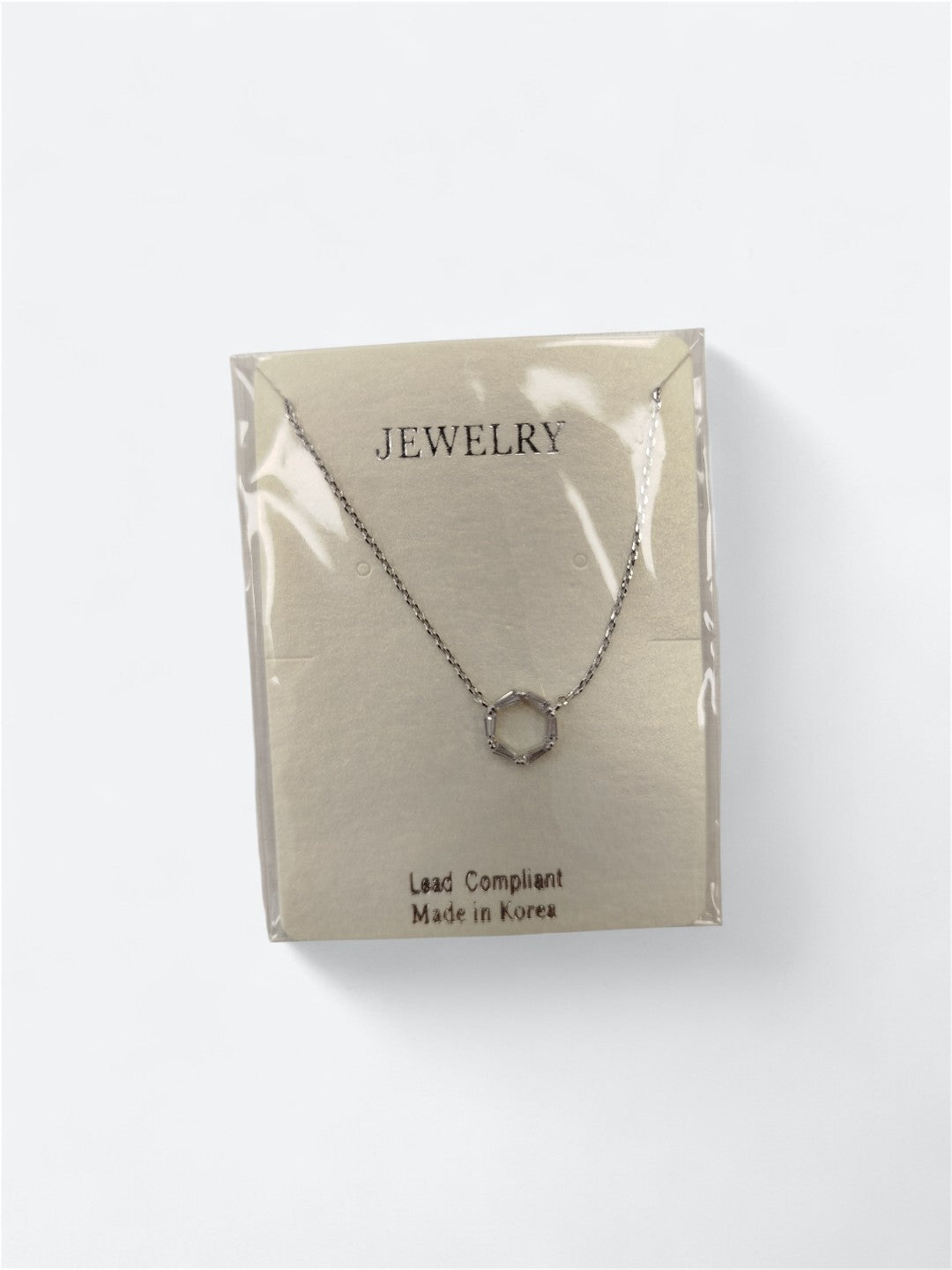 Hexagon necklace
