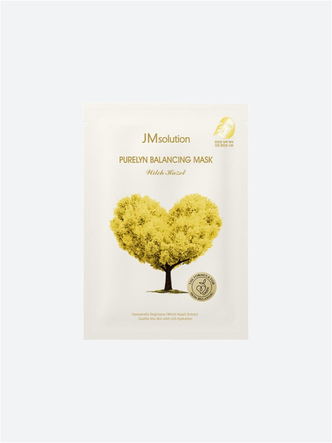 JMSolution PURELYN Balancing Mask - корейська тканинна маска для балансування та зволоження шкіри