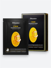JMSolution V Skin Radiance Mask Vitamin C — корейська тканинна маска з вітаміном C для сяйва та вирівнювання тону шкіри
