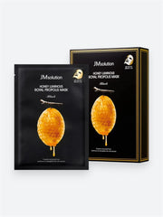 JMsolution Honey Luminous Royal Propolis Mask — корейська тканинна маска з прополісом для живлення та зволоження шкіри