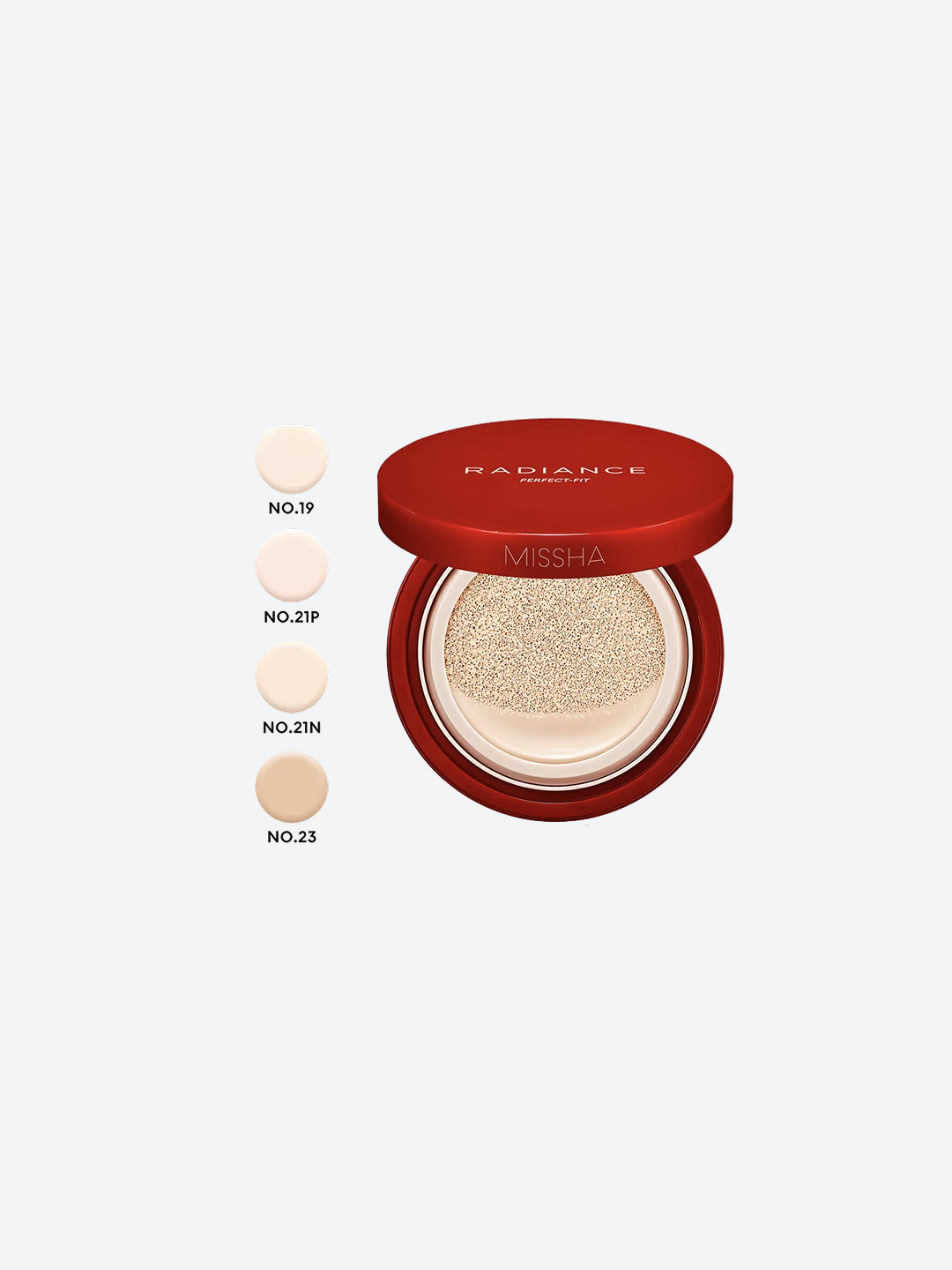 MISSHA | Rozjasňující perfektní krycí polštářkový make-up SPF 50+PA+++ | Č.21P