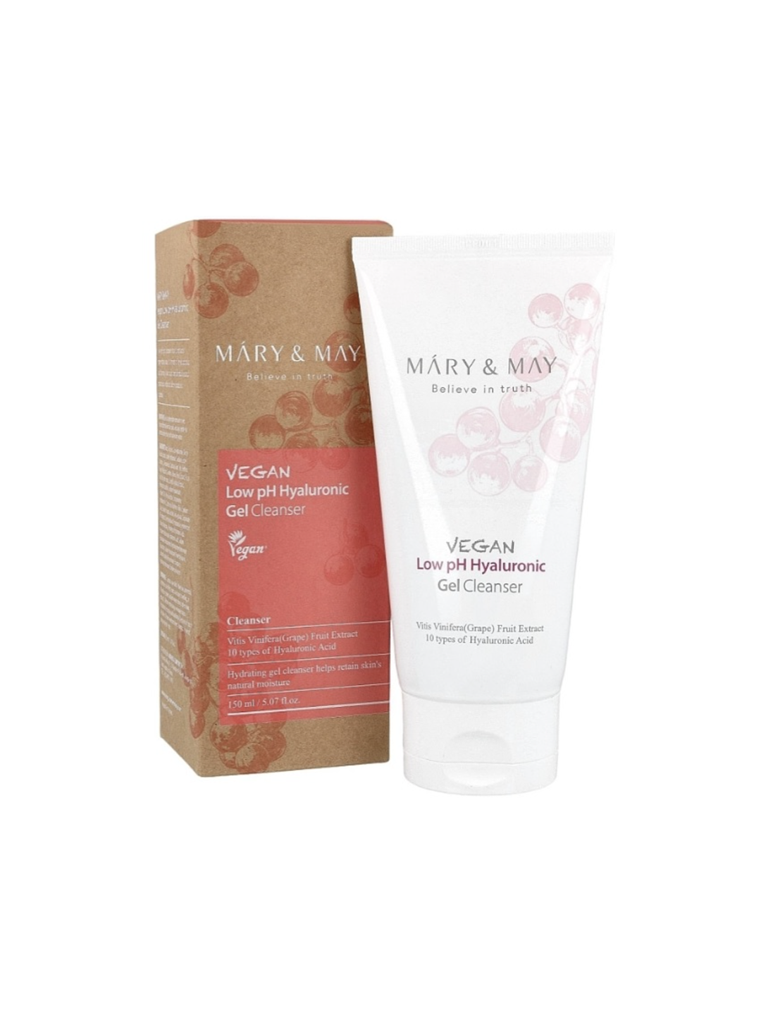 Mary&May | Low pH Hyaluronic Gel Cleanser 30 ml