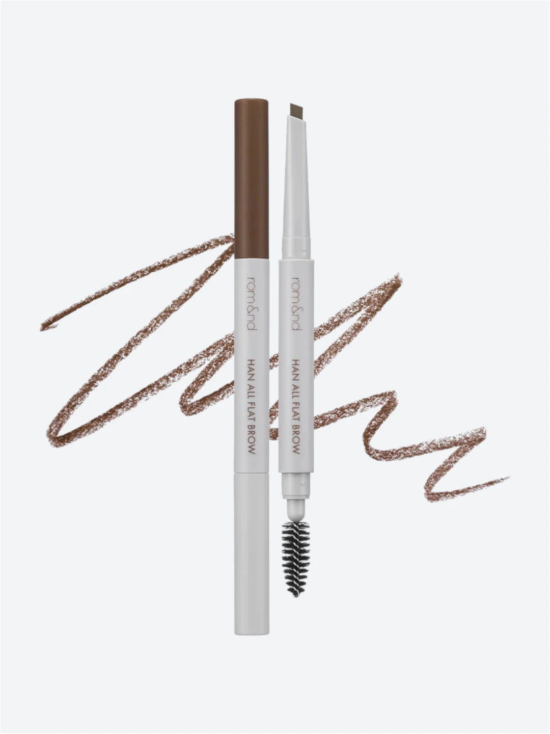 Олівець для брів Rom&nd Han All Flat Brow W2 Mild Woody