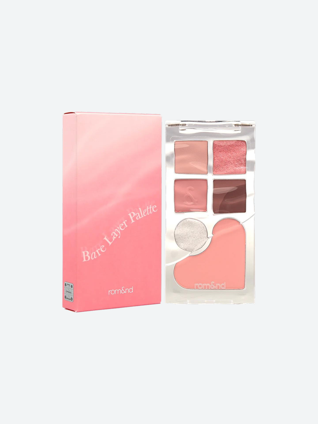 Rom&amp;nd | BARE LAYER PALETTE 02 STRAWBERRY MOOD