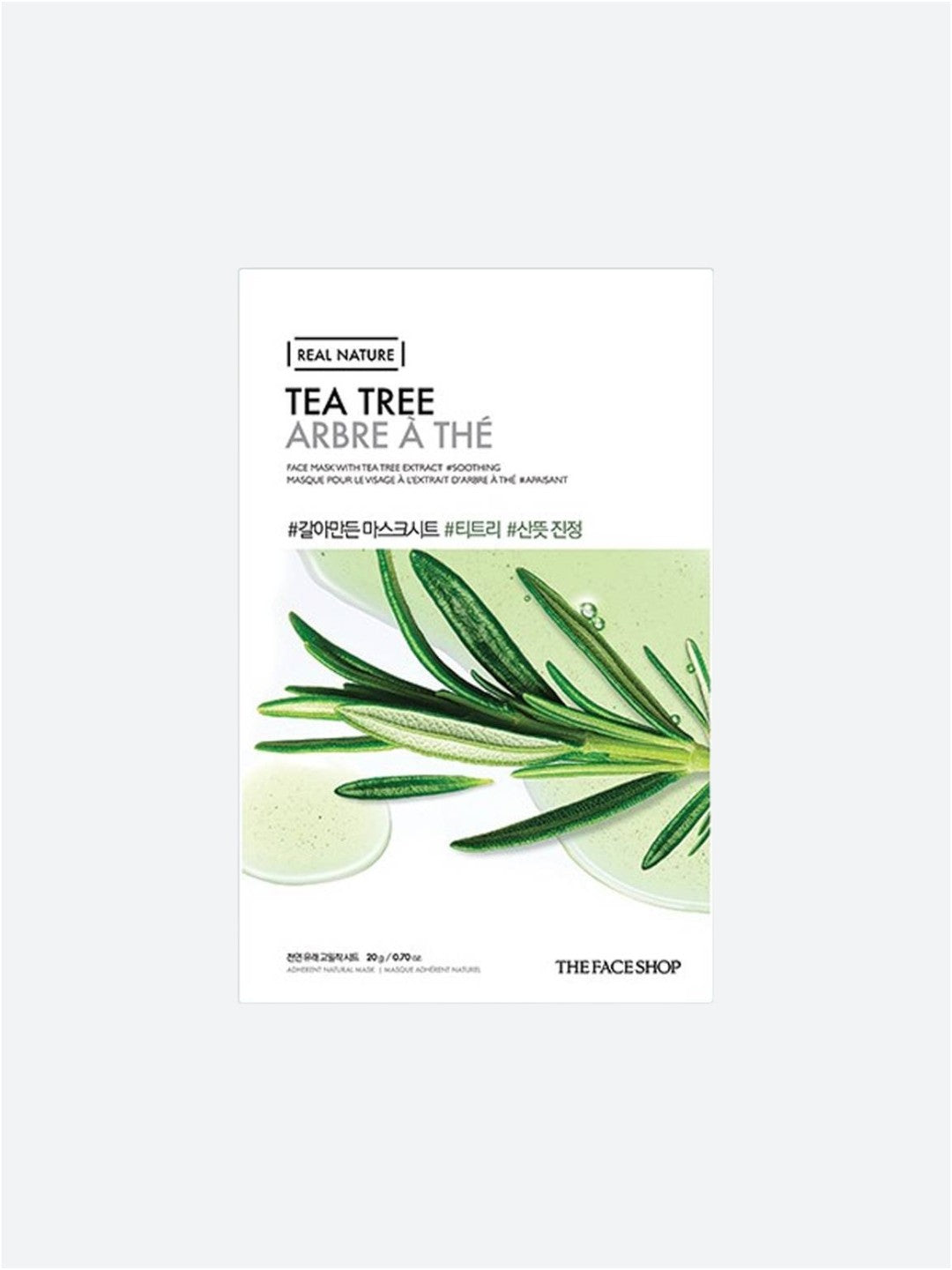 THE FACE SHOP | Real Nature Face Mask | Tea Tree